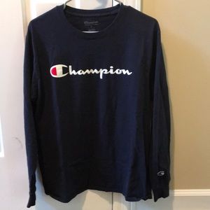 Men’s Champion long sleeve T-shirt
